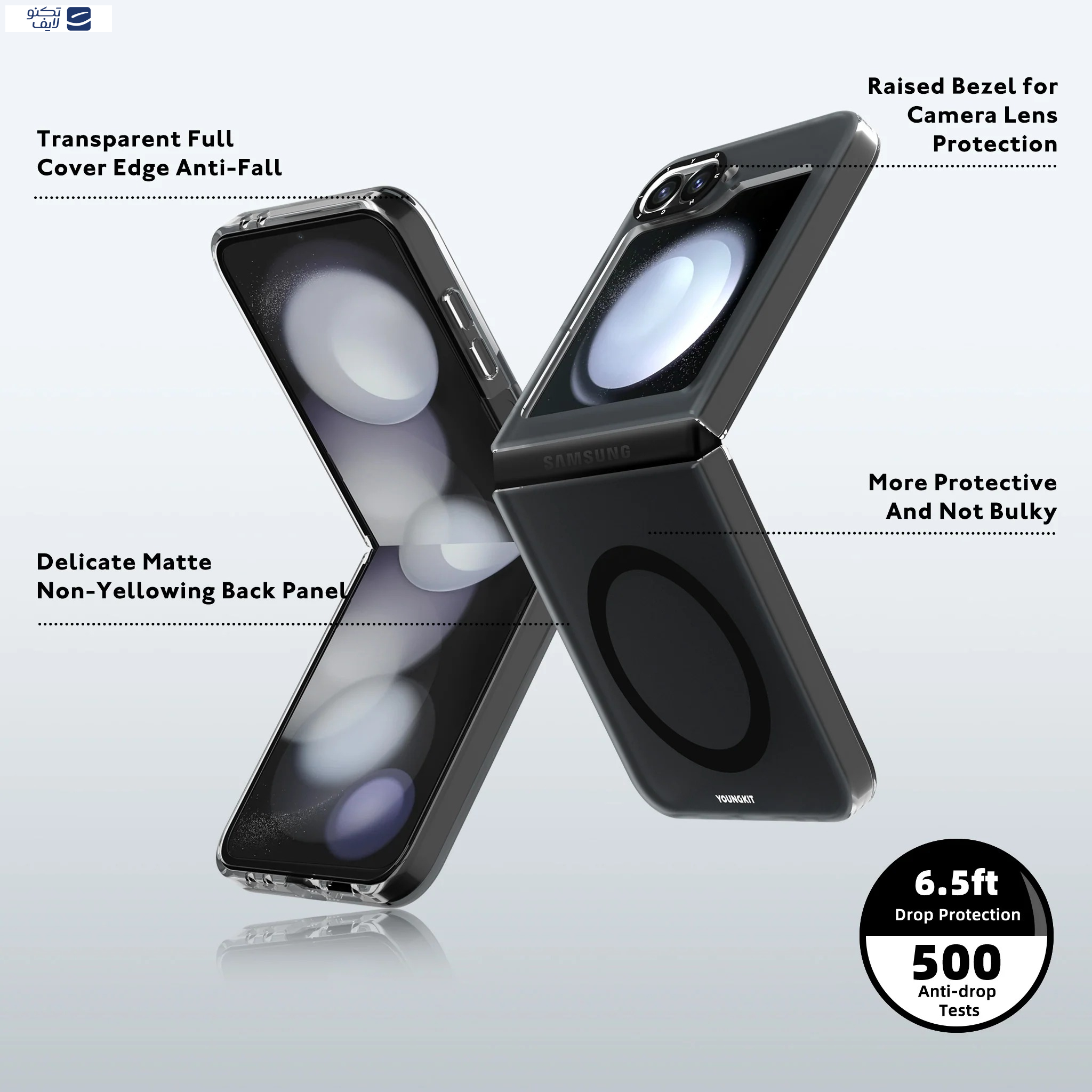 کاور یانگ کیت مدل Hidden Sand Magsafe مناسب برای گوشی موبایل سامسونگ Galaxy Z Flip 6 کاور یانگ کیت مدل Hidden Sand Magsafe مناسب برای گوشی موبایل سامسونگ Galaxy Z Flip 6