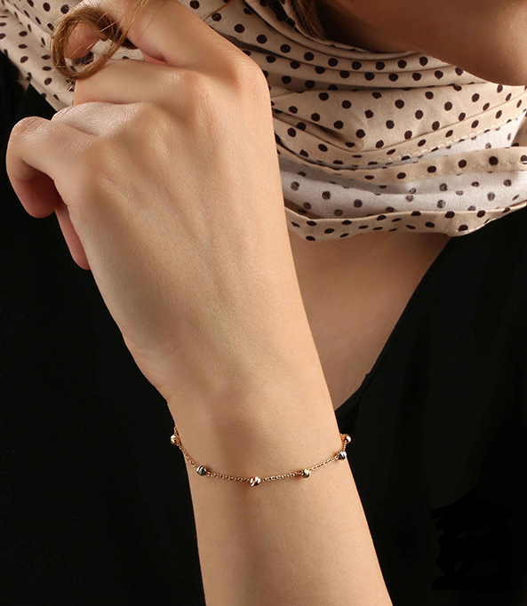 دستبند البرنادو طلا 18 عیار