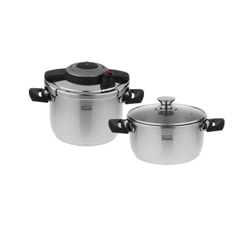 زودپز دوقلو تکنو با ظرفیت 4 و 6 لیتر زودپز دوقلو تکنو با ظرفیت 4 و 6 لیتر