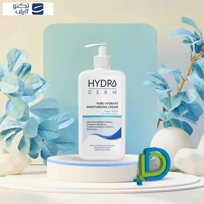 کرم مرطوب‌کننده و نرم‌کننده هیدرودرم مدل Aqua Mist حجم 500 میلی‌لیتر