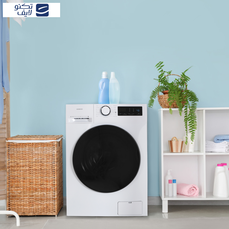 ماشین لباسشویی کنوود مدل KW - 8260 W ظرفیت 8 کیلوگرم