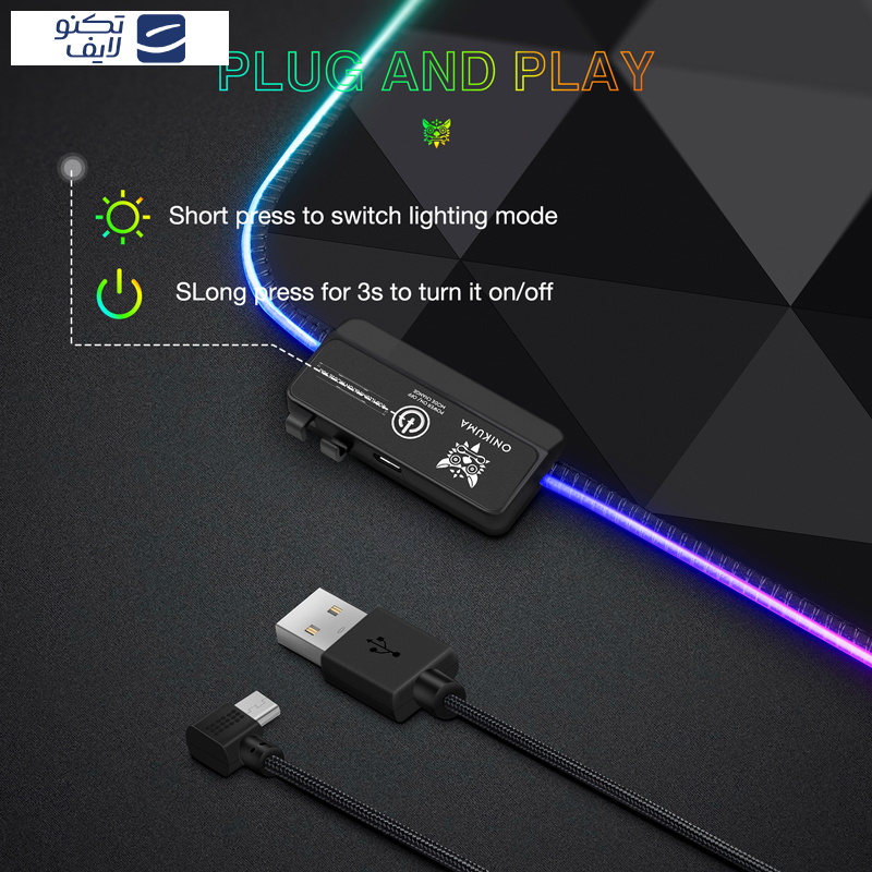 ماوس پد مخصوص بازی اونیکوما مدل MP006