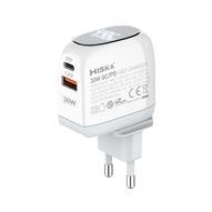  شارژر دیواری هیسکا مدل H115PD به همراه کابل تبدیل USB-C-small-image
