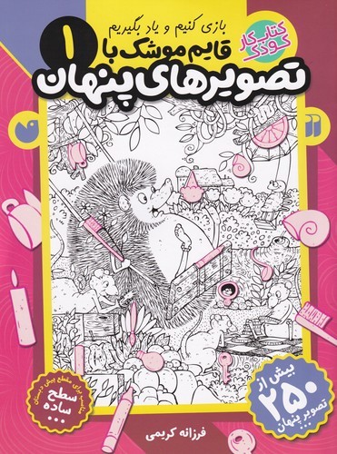 کتاب قایم موشک با تصویرهای پنهان 1 نشر ذکر