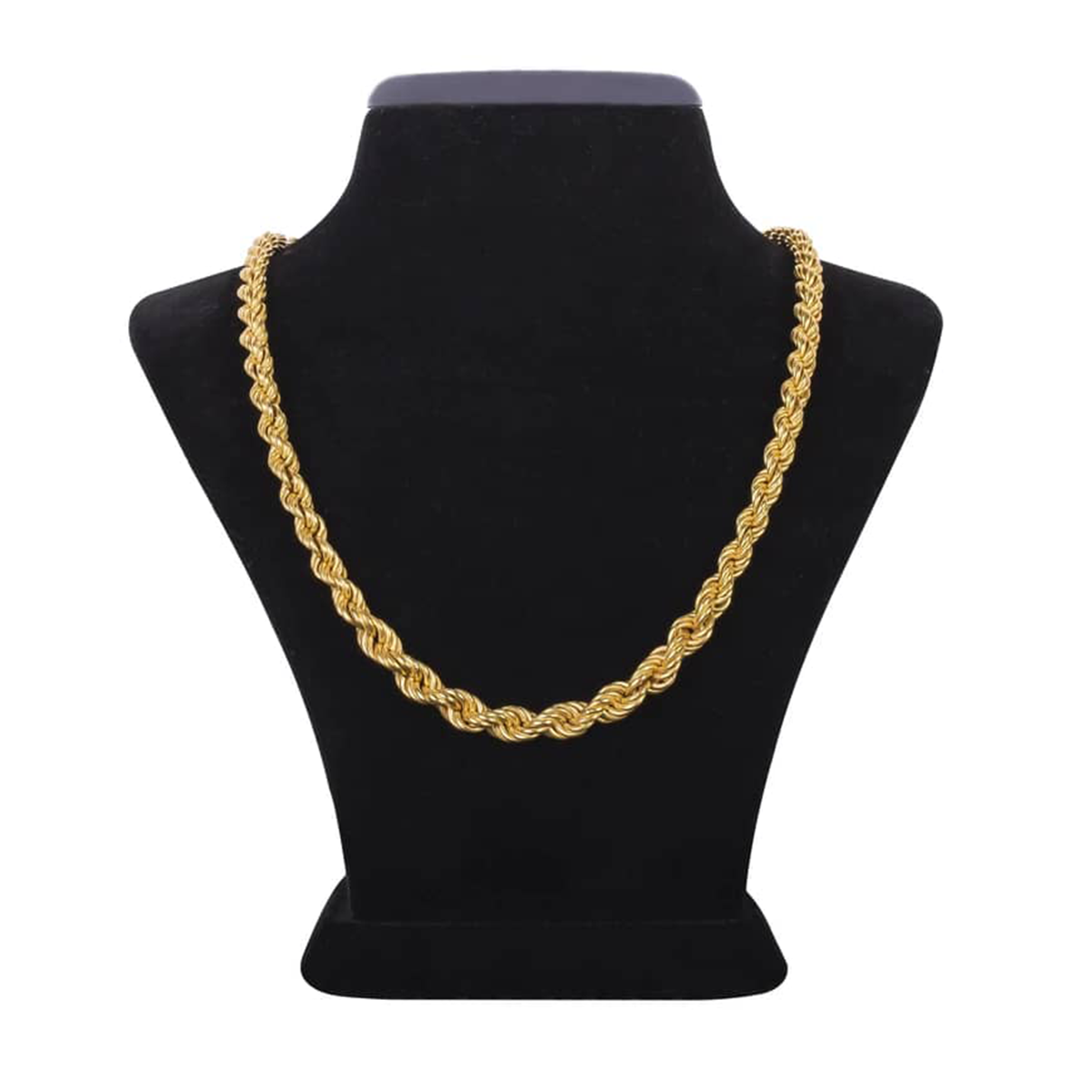 زنجیر طلا زنانه شریف زاده مدل طنابی