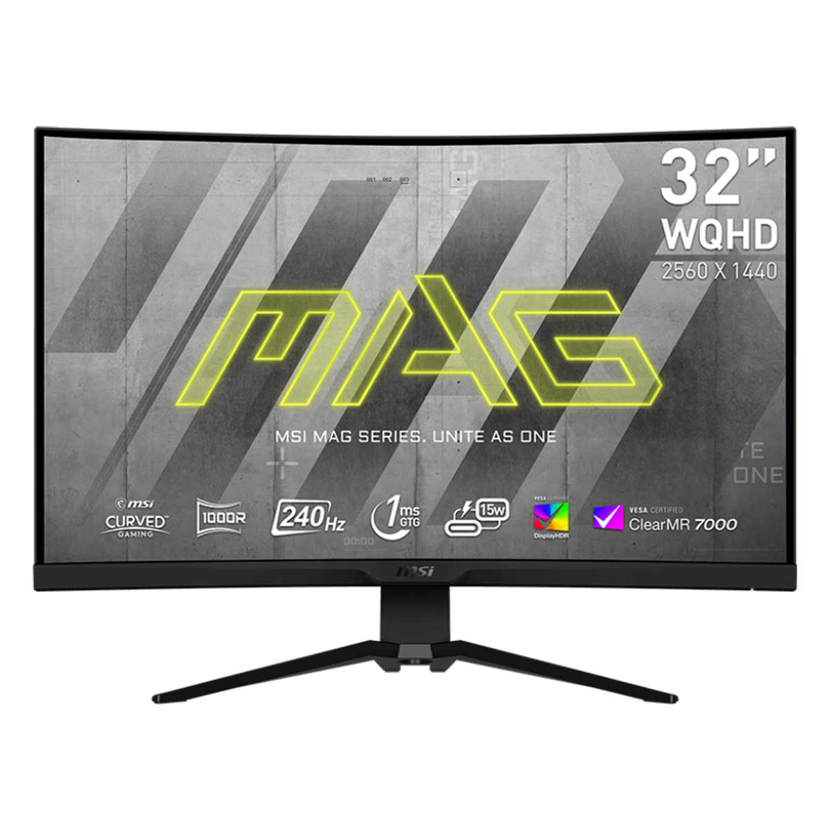 مانیتور گیمینگ خمیده ام اس آی مدل MAG 325CQRXF سایز 32 اینچ-small-image