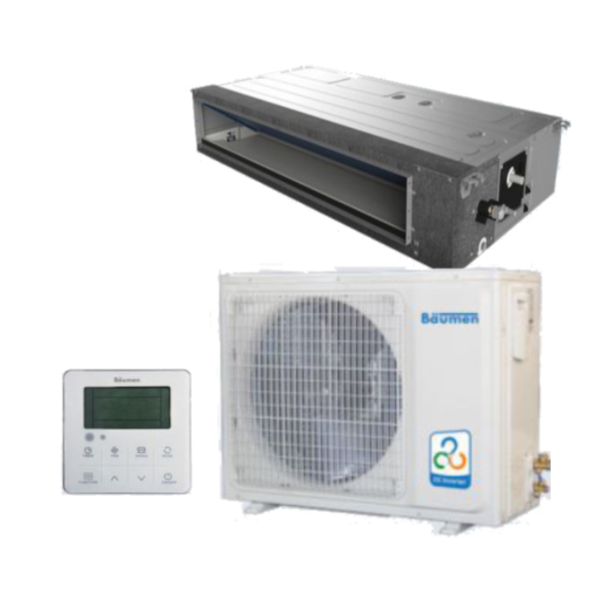 داکت اسپلیت اینورتر بویمن 24000 مدل BTD-24I-small-image