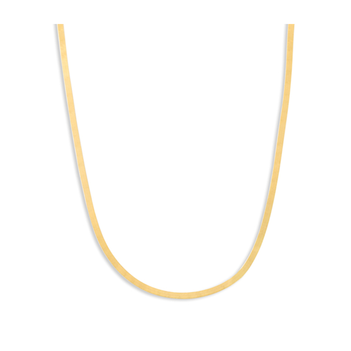 گردنبند طلا زنانه طرح هرینگبون طلایی کد WN2279 گردنبند طلا زنانه طرح هرینگبون طلایی کد WN2279-small-image