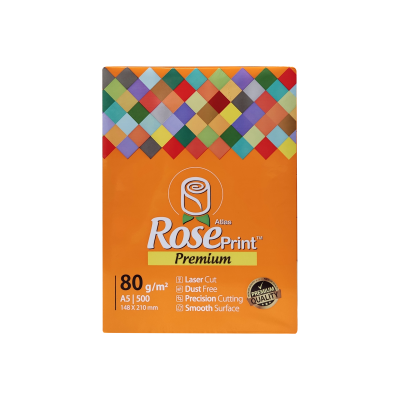  کاغذ A5 رزپرینت کد PG14 بسته 500 عددی 