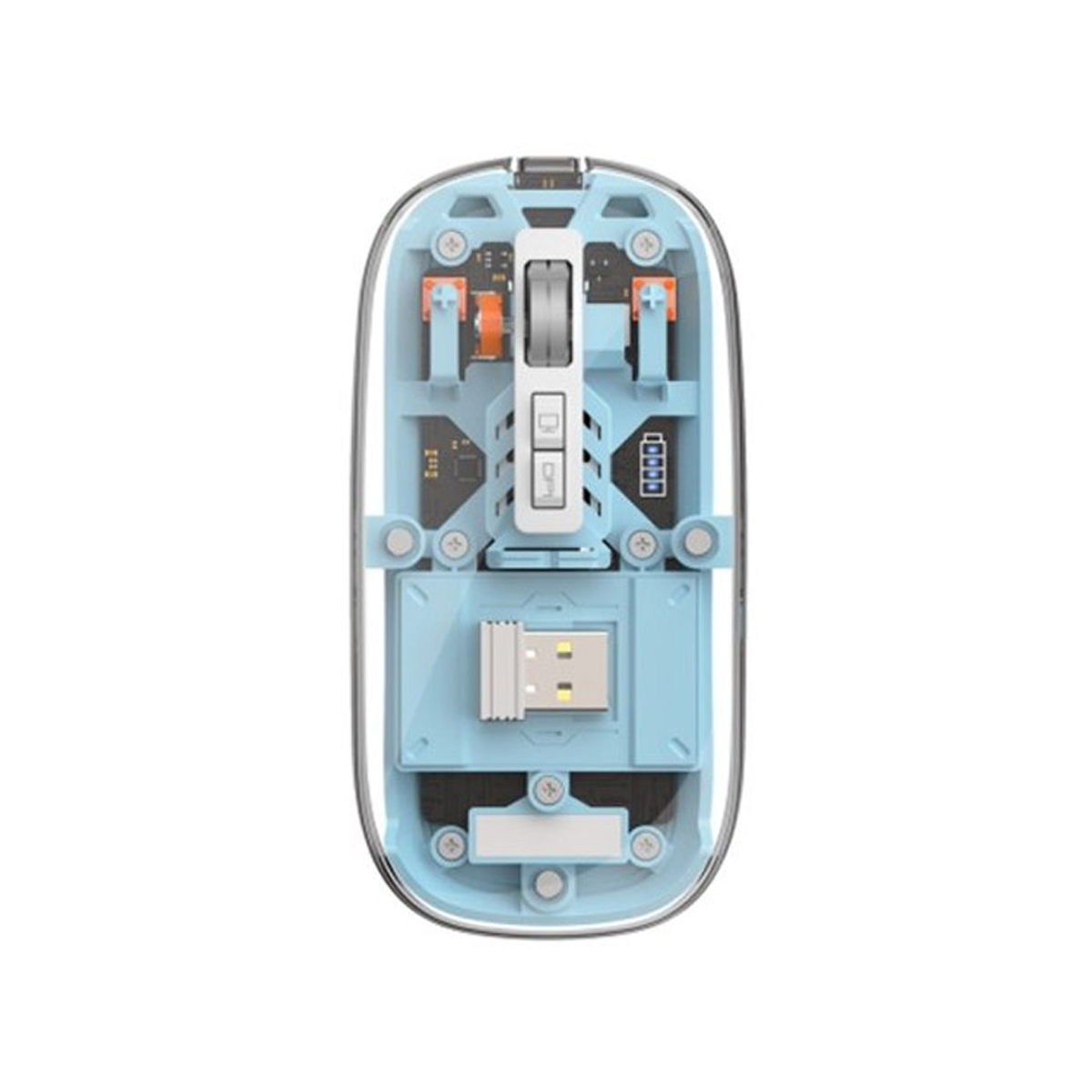 ماوس بی سیم مدل Transparent Mouse