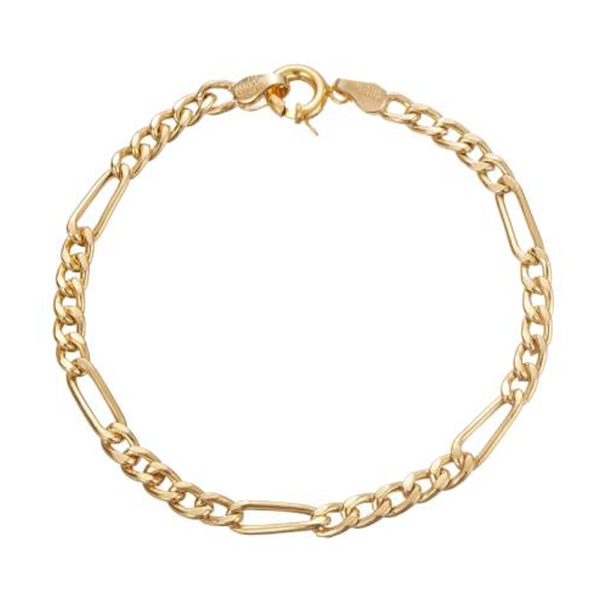 دستبند طلا زنانه اپال گلد مدل فیگارو