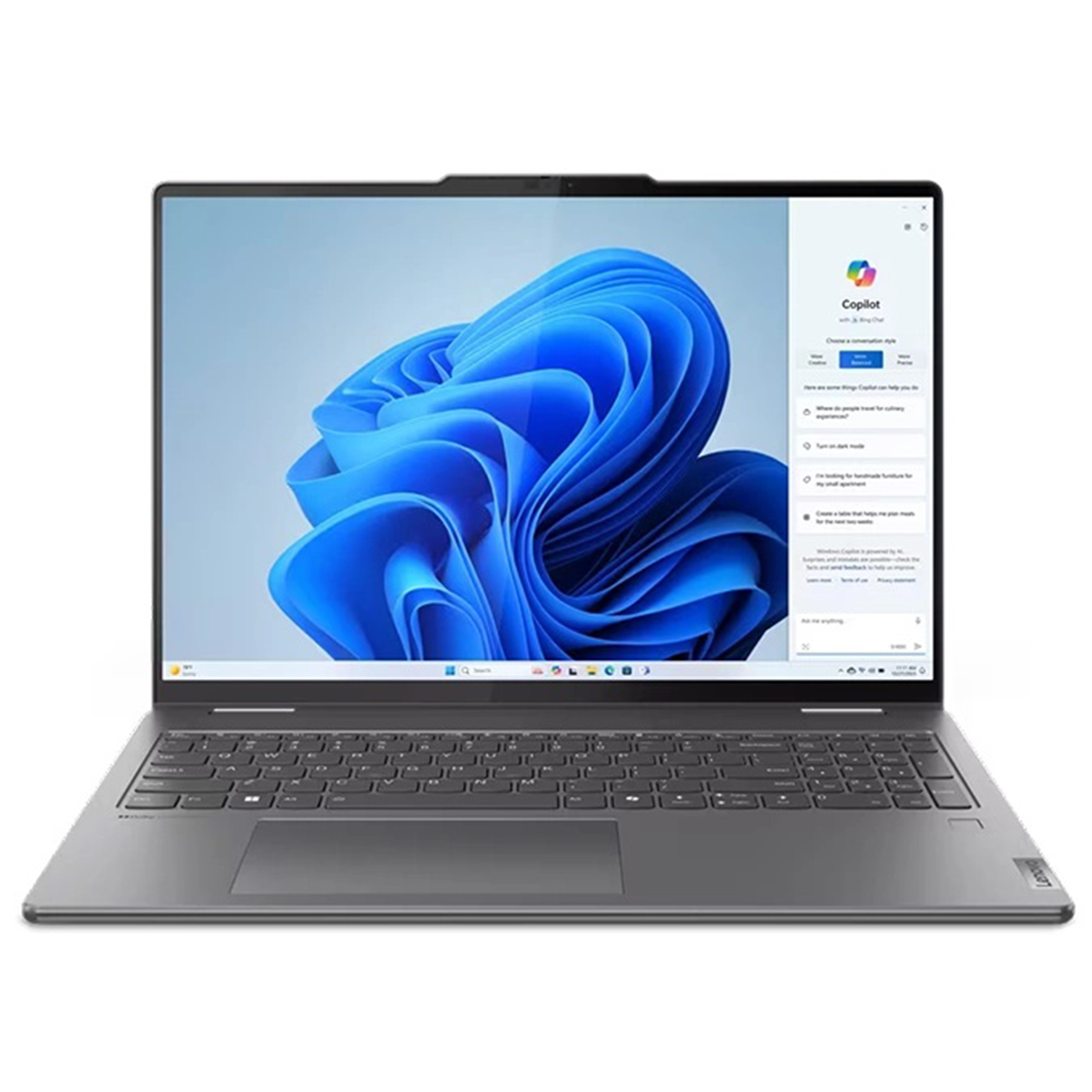  لپ تاپ 16 اینچی لنوو مدل Yoga 7 16IML9 Ultra 7 155U 16GB 1TB-small-image