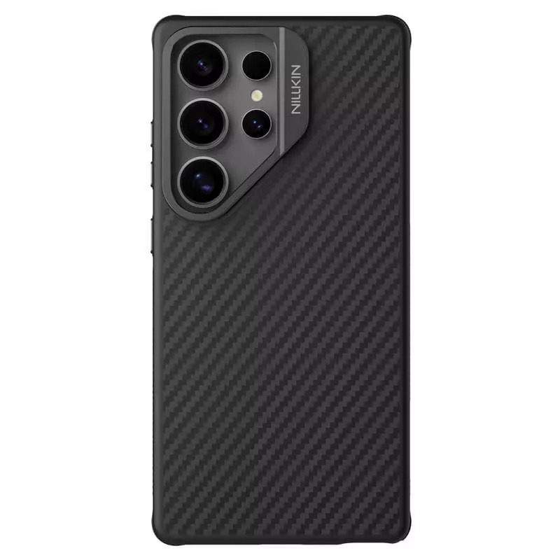 کاور گوشی سامسونگ Galaxy S25 Ultra نیلکین مدل CarboProp Magnetic MagSafe Frame version
