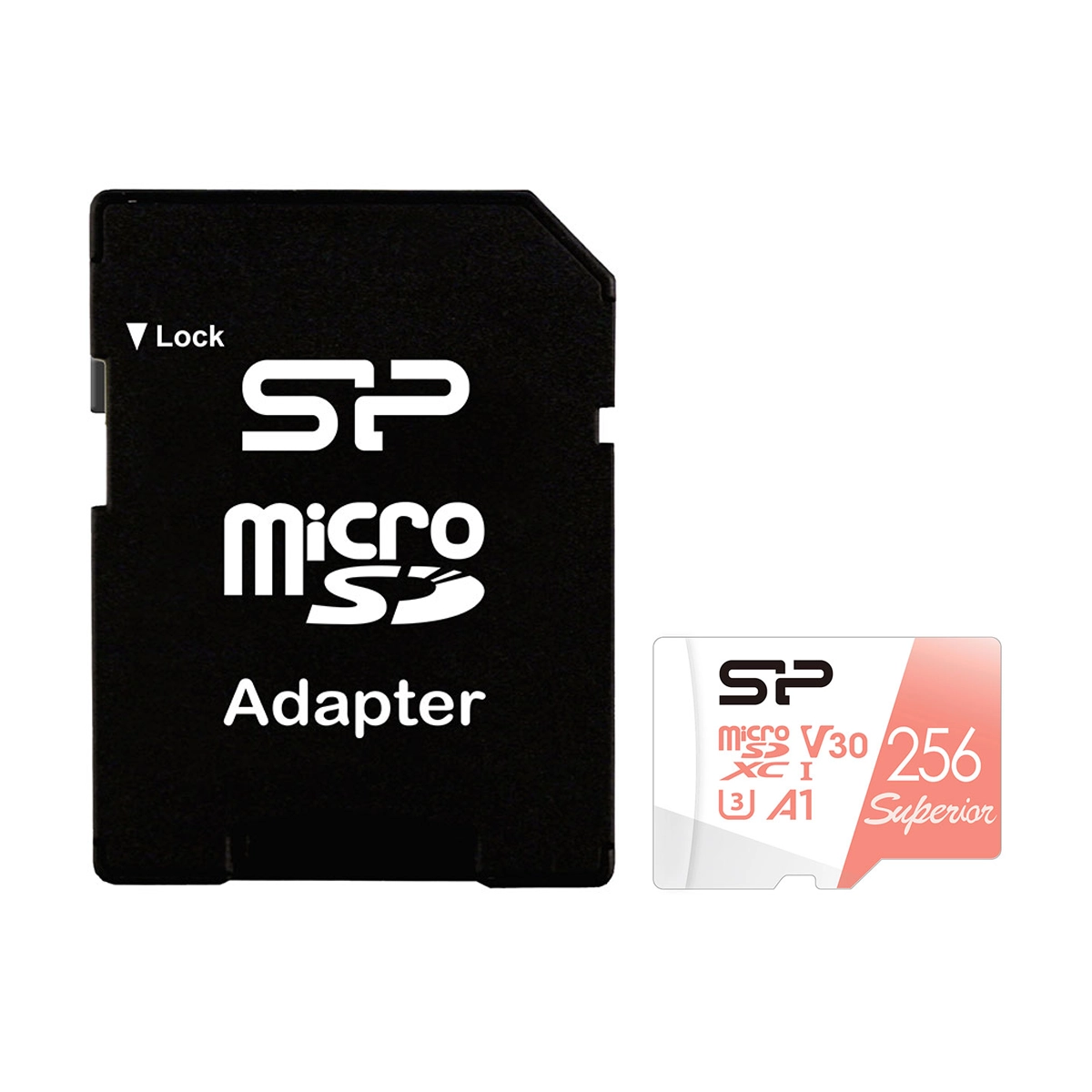 کارت حافظه microSDXC سیلیکون پاور مدل Superior A1 V30 استاندارد UHS-I سرعت 100MBps ظرفیت 256 گیگابایت-small-image