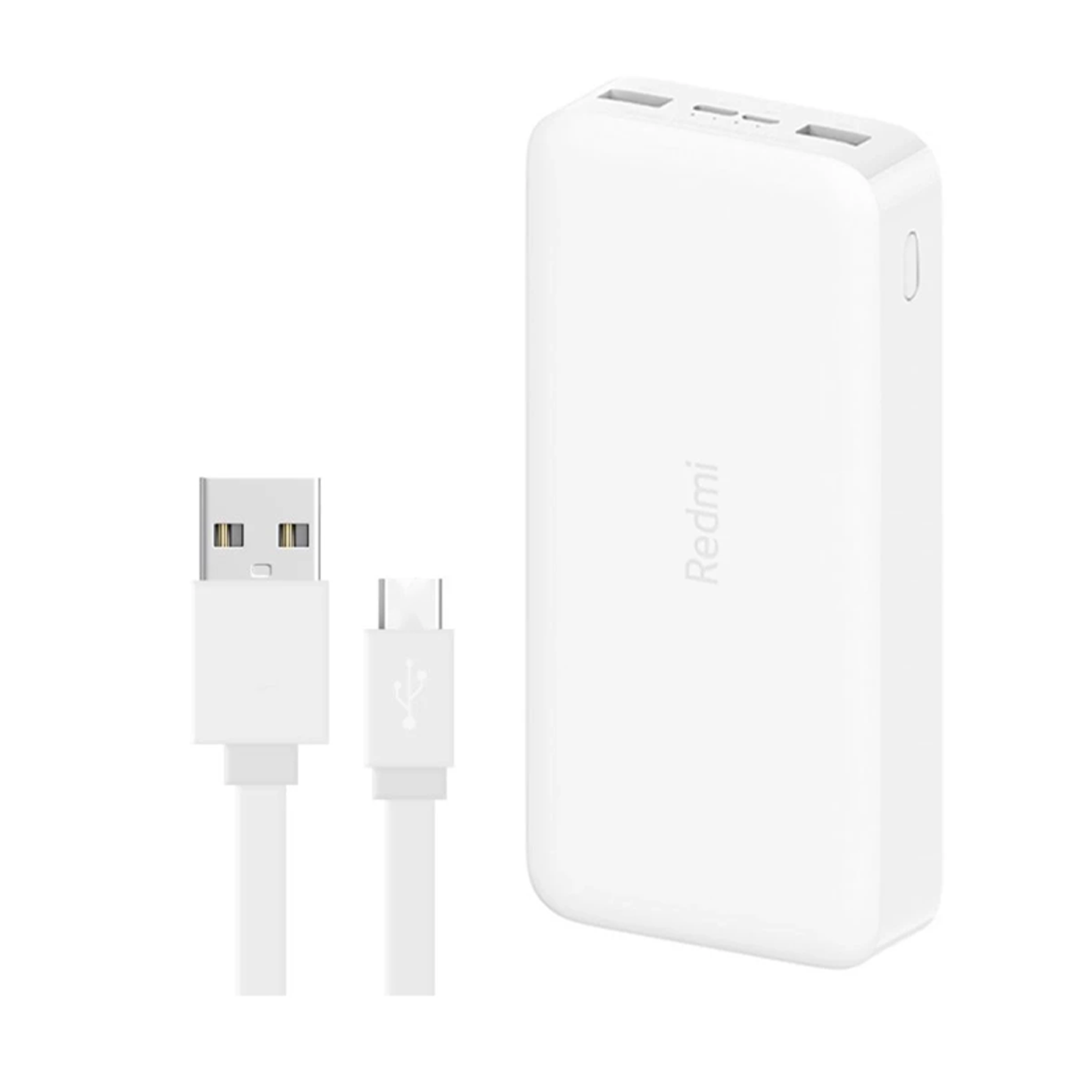 پاوربانک شیائومی مدل Redmi PB200LZM ظرفیت 20000 میلی آمپرساعت به همراه کابل تبدیل Type-C-small-image