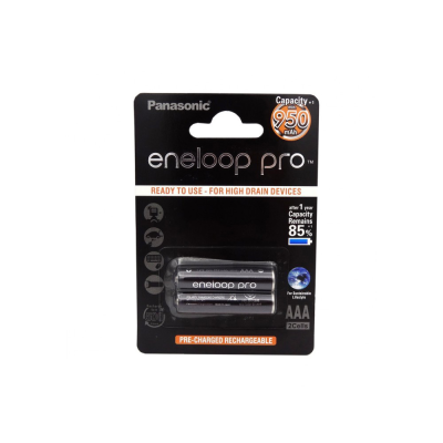 باتری نیم قلمی پاناسونیک مدل P-02 بسته دو عددی 