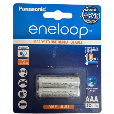 باتری نیم قلمی قابل شارژ مدل انلوپ بسته دو عددی