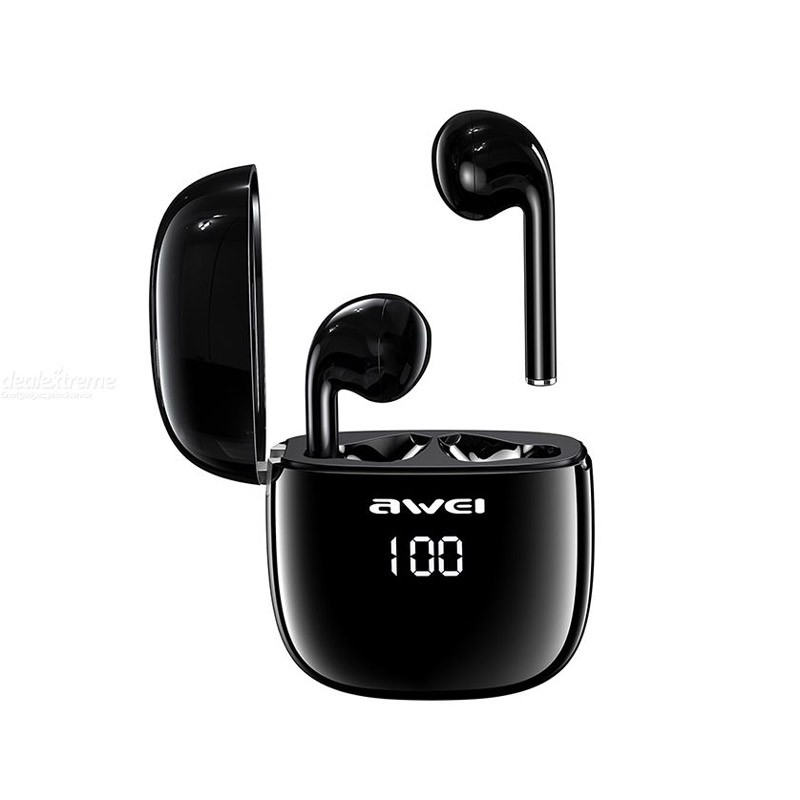 هندزفری بی سیم اوی مدل Awei T28s with LED Display هندزفری بی سیم اوی مدل Awei T28s with LED Display