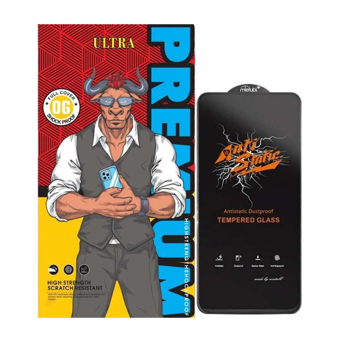 محافظ صفحه نمایش شیشه ای گوشی Nothing Phone 3A الترا مدل Antistatic Dustproof