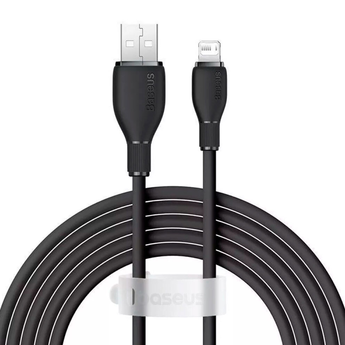 کابل لایتنینگ باسئوس Pudding Series مدل P10355700111 طول 1.2 متر