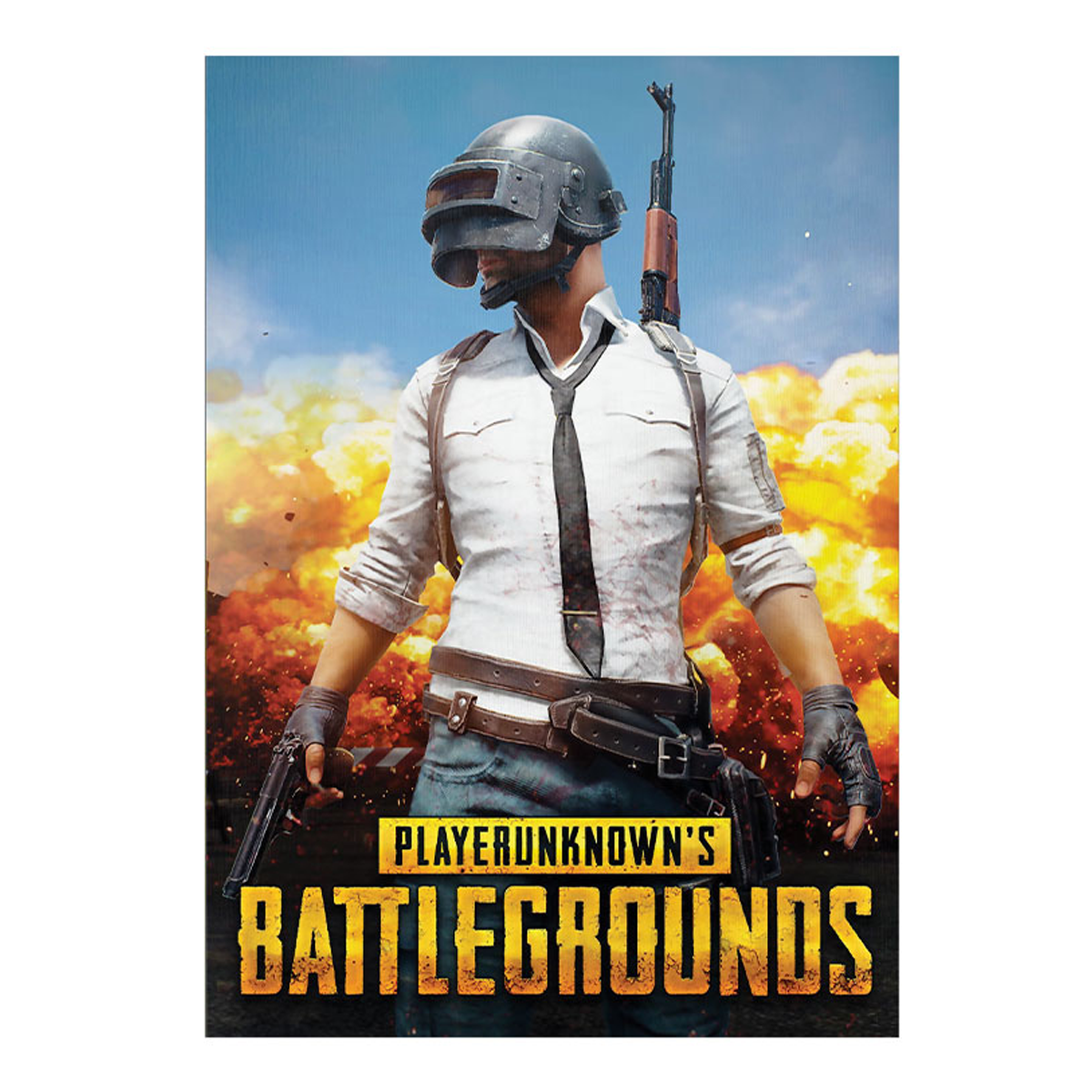 متال پوستر مستر پیکد طرح پاب جی PUBG Battlegrounds کد PCD-MB1212-small-image