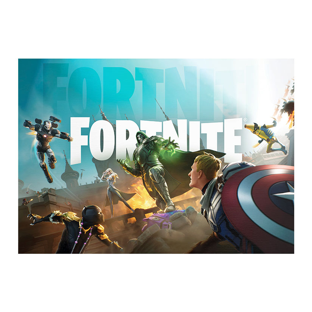 متال پوستر مستر پیکد طرح فورتنایت Fortnite کد PCD-MB1175-small-image