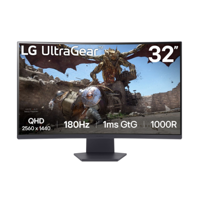مانیتور مخصوص بازی ال جی مدل 32GS60QC-B سایز 32 اینچ