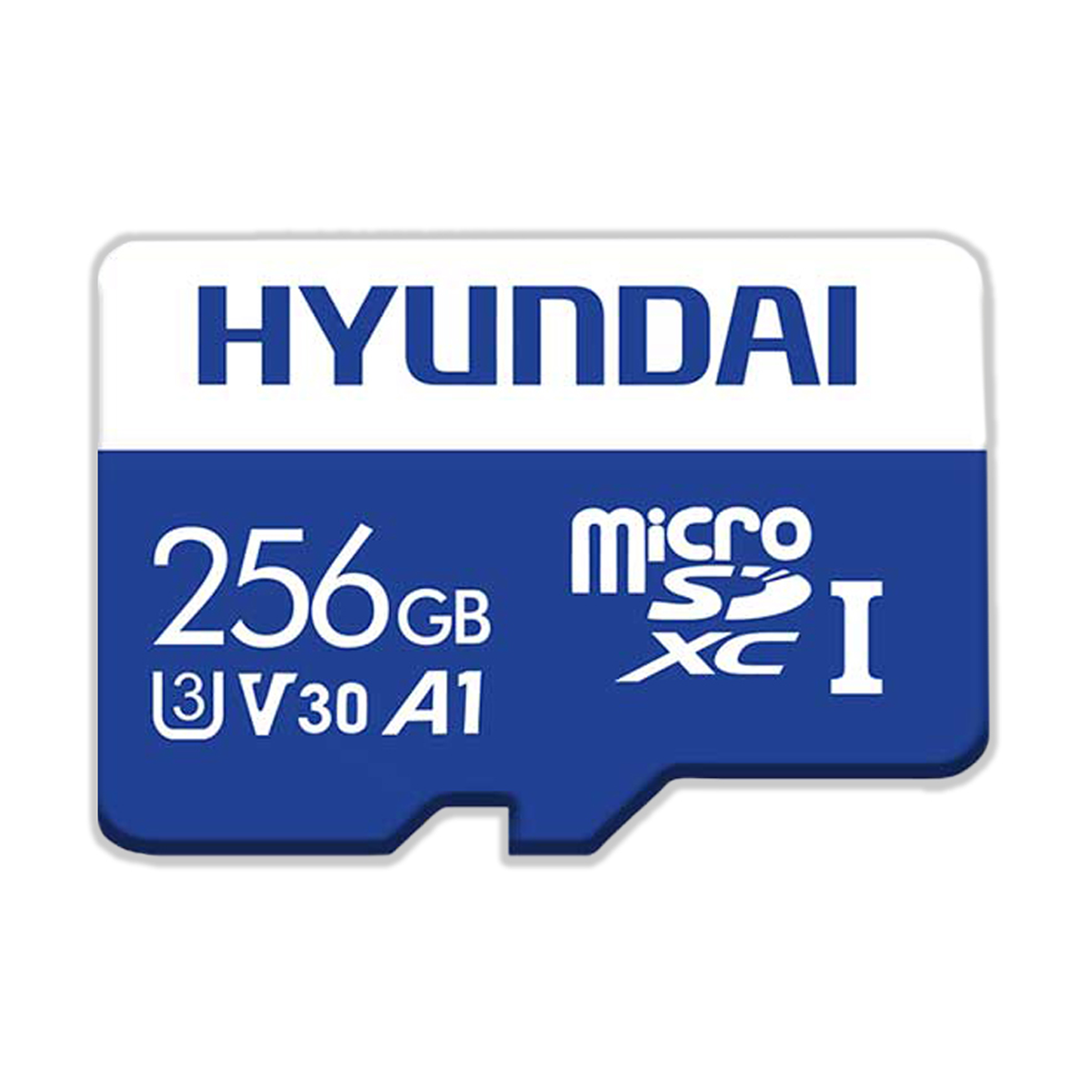 کارت حافظه microSDXC هیوندای کلاس 10 استاندارد UHS-I U3 A1-V30 سرعت 100MBps ظرفیت 256 گیگابایت-small-image