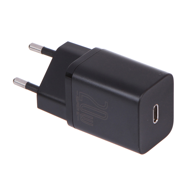 شارژر دیواری باسئوس مدل Si 1C 20W CCSUP-B01 توان 20 وات 