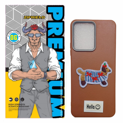 قاب زیفرند مدل Dogy چرمی مناسب برای گوشی موبایل شیائومی Redmi Note 12 4G