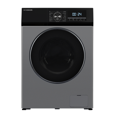 ماشین لباسشویی اتوماتیک ایکس ویژن مدل TP92-BSD ظرفیت 9 کیلوگرم