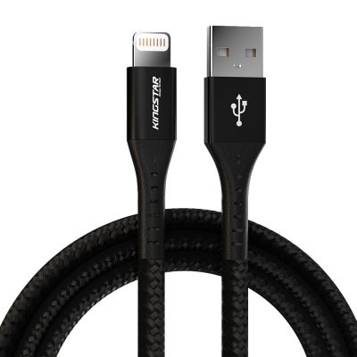 کابل تبدیل USB به لایتنینگ کینگ استار مدل K125i طول 1.2 متر