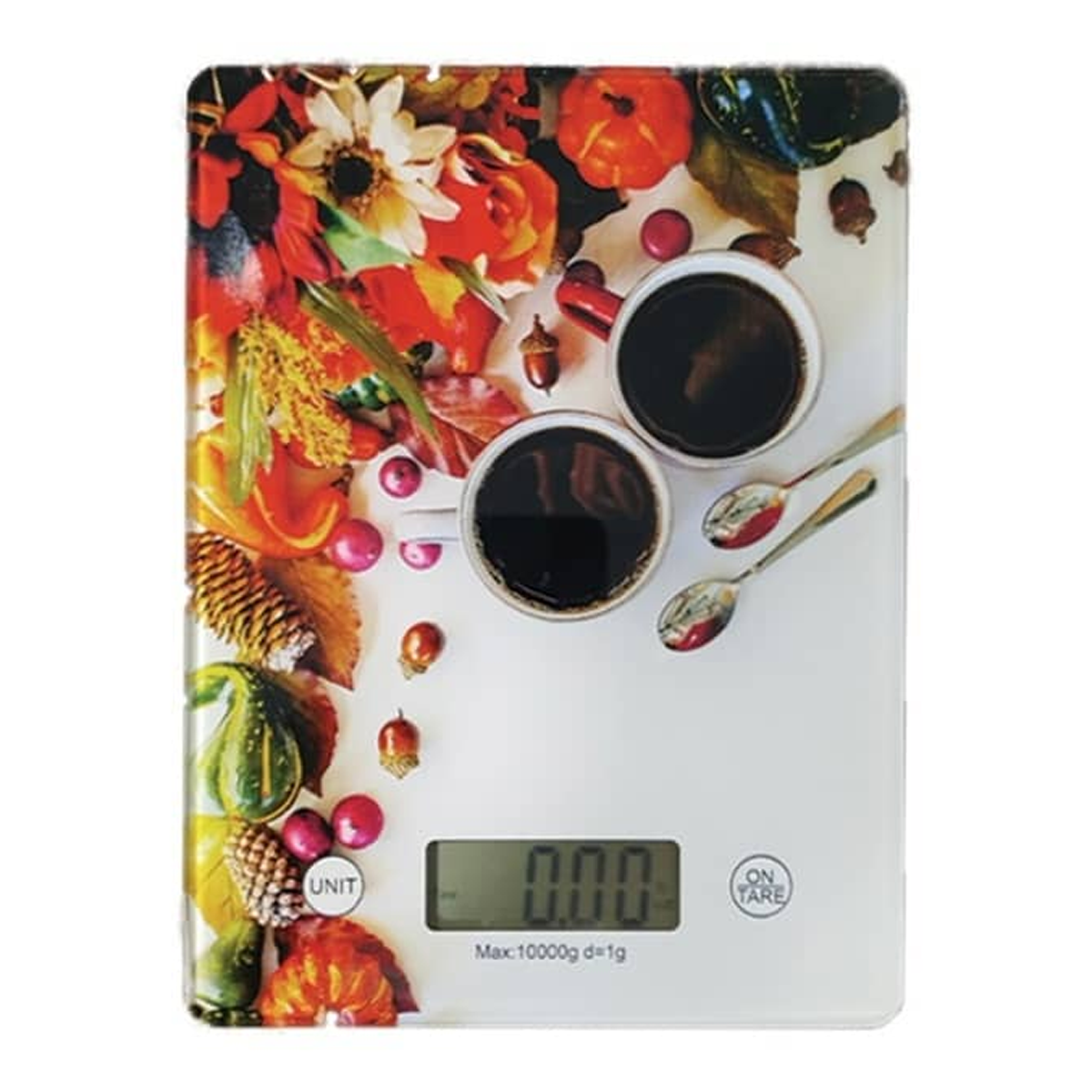 ترازو آشپزخانه کمری مدل کف شیشه ای