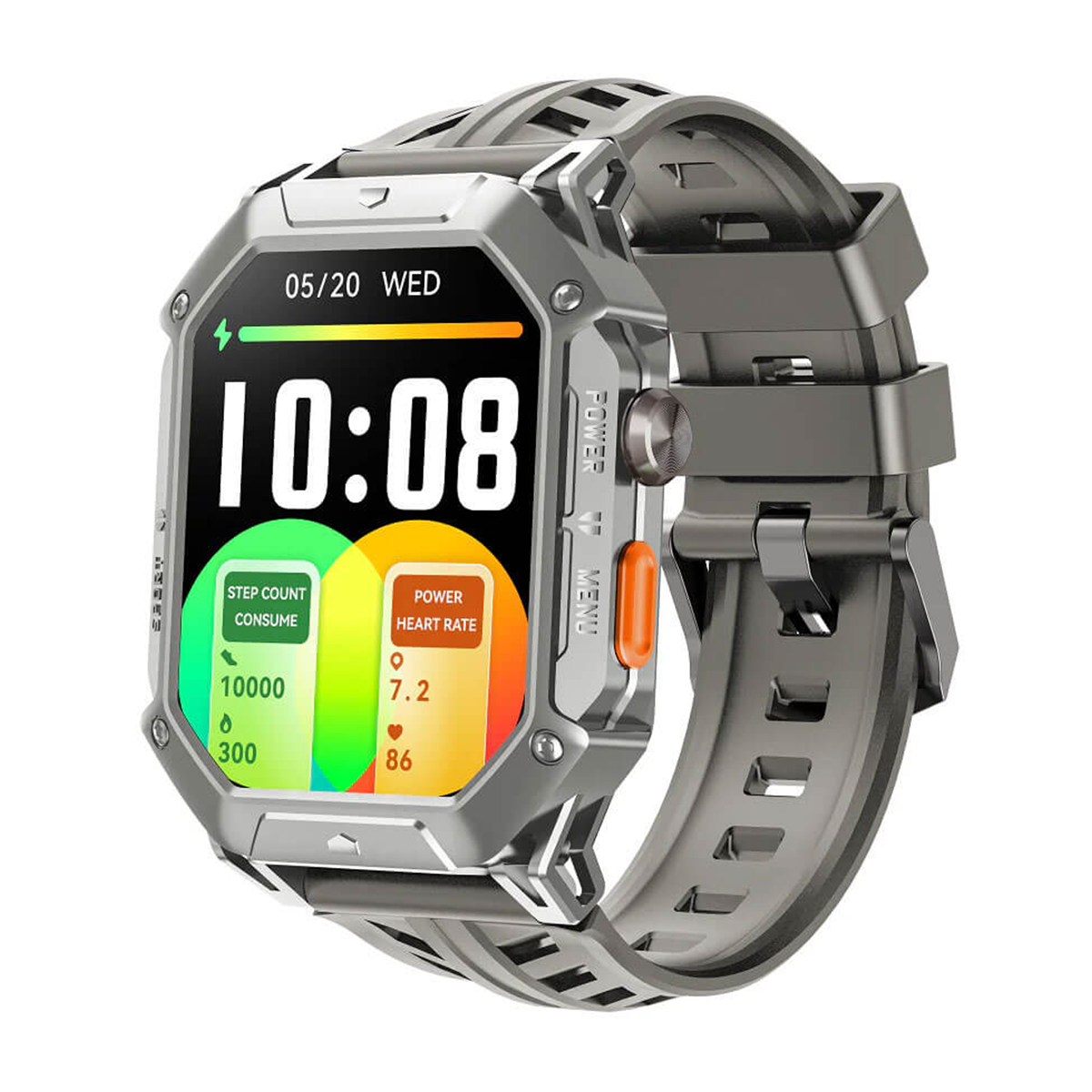 ساعت هوشمند هایلو مدل IRON N1-small-image