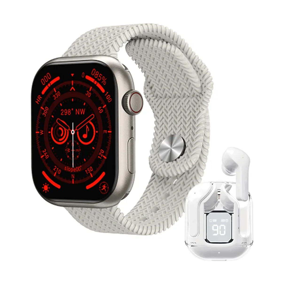 ساعت هوشمند ویسمی مدل WS-X26 به همراه هندزفری بلوتوثی-small-image