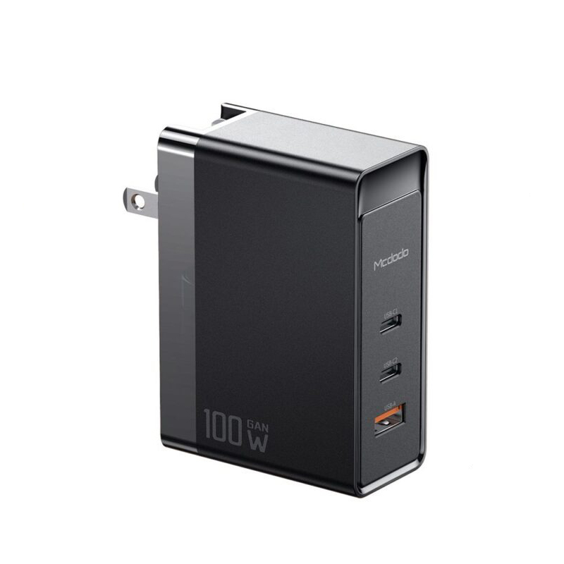شارژر دیواری مک دودو مدل CH-810 GaN توان  100 وات