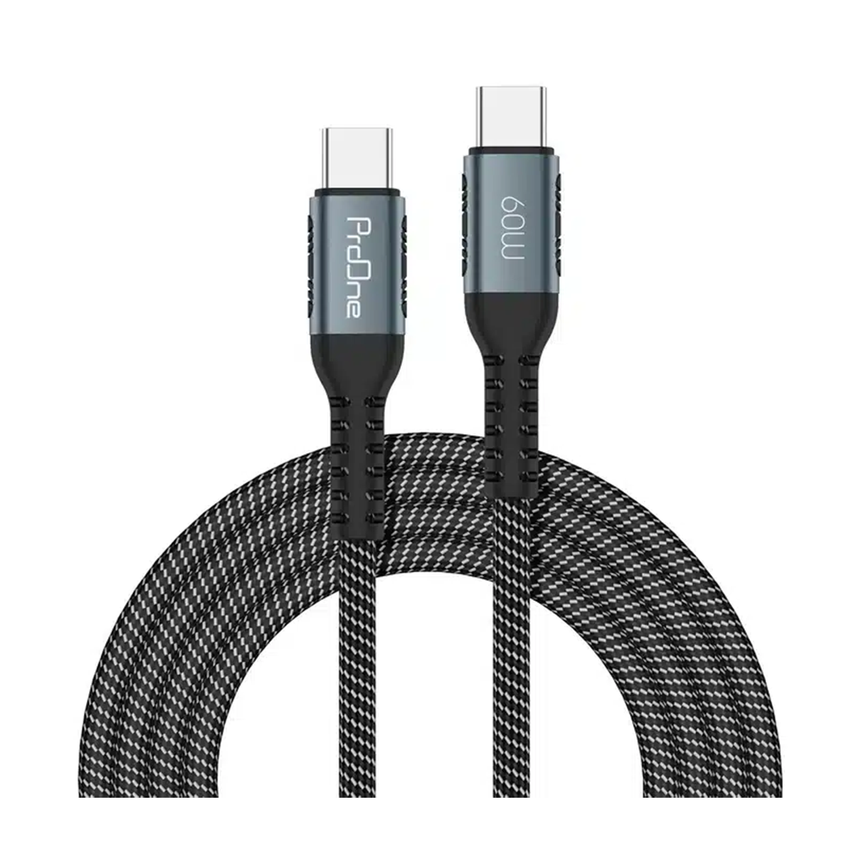 کابل دو سر تایپ سی پرووان مدل PCC104 طول 1 متر