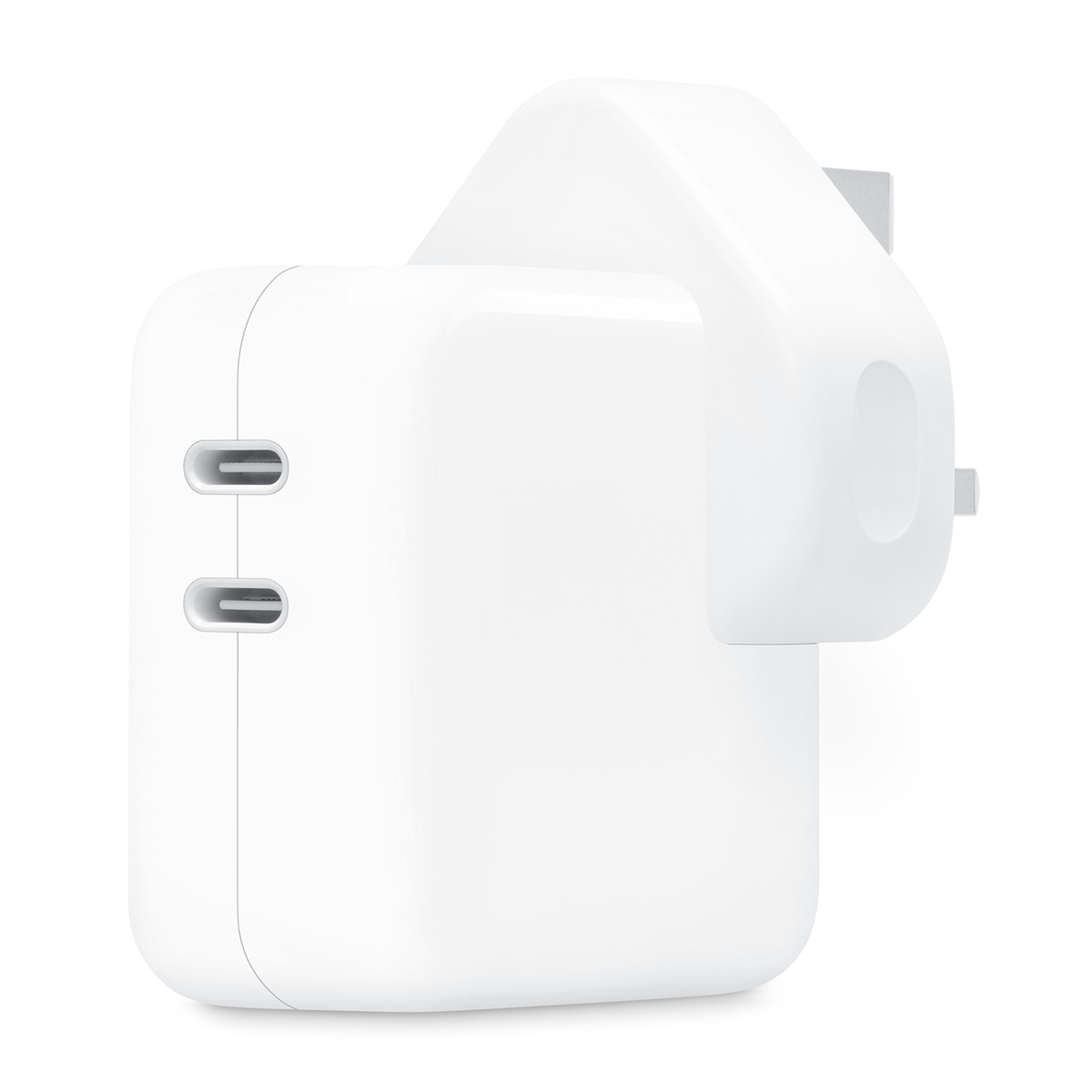 شارژر دیواری اپل مدل Dual USB-C توان 35 وات سه شاخه-small-image
