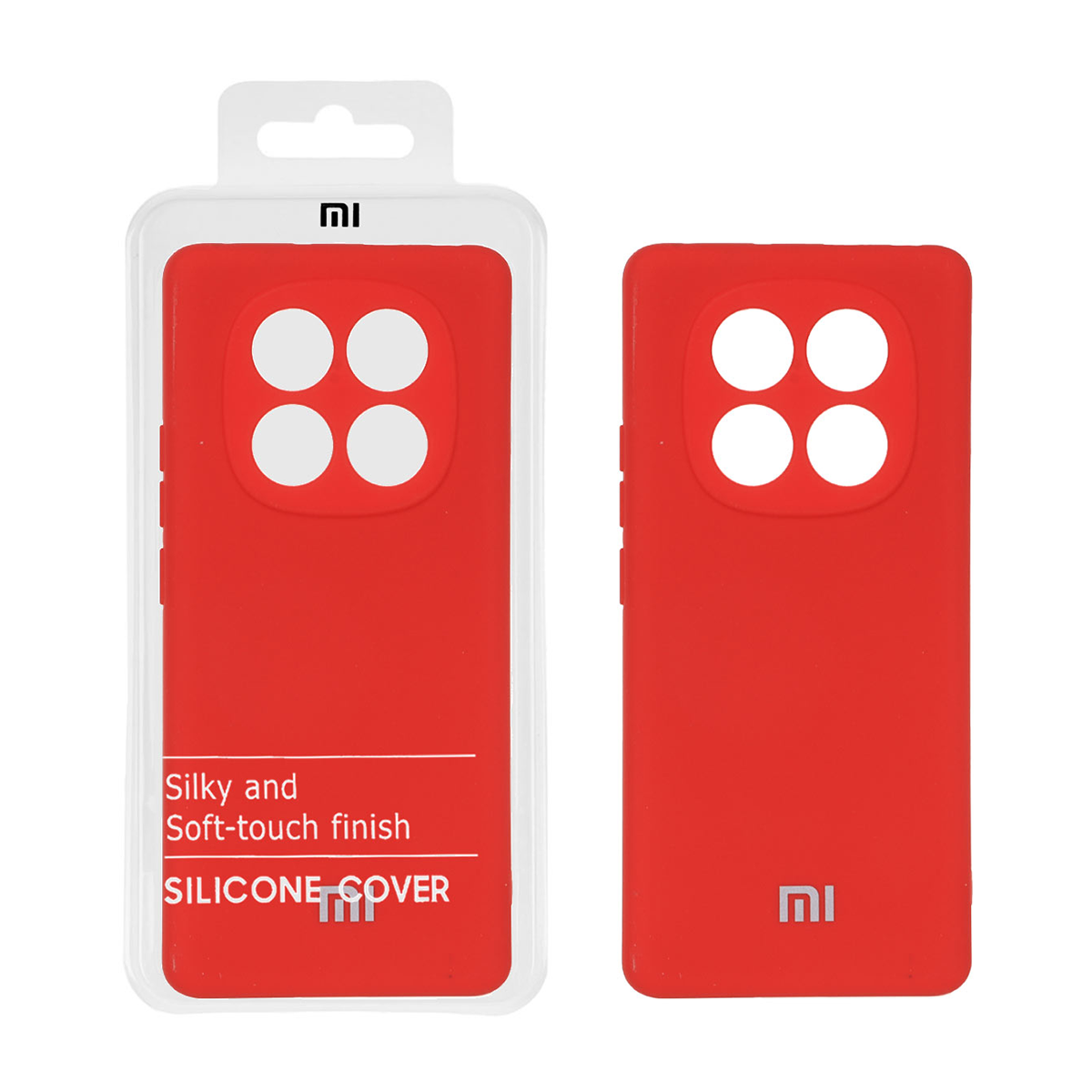 کاور گوشی شیائومی Redmi Note 14 Pro 4G مدل سیلیکونی محافظ لنزدار-small-image