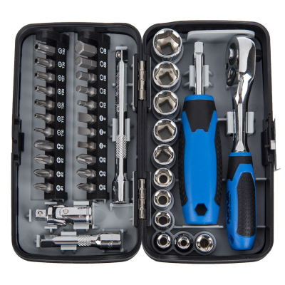 مجموعه 38 عددی سری بکس و پیچ گوشتی نووا مدل NTS7303