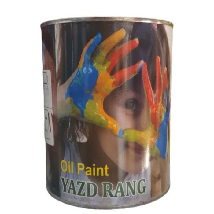 رنگ روغنی قهوه ایی سوخته مدل 1000 وزن یک کیلوگرم