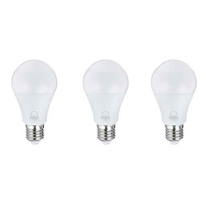 لامپ ال ای دی 10 وات بروکس مدل NA60 پایه E27 بسته 3 عددی