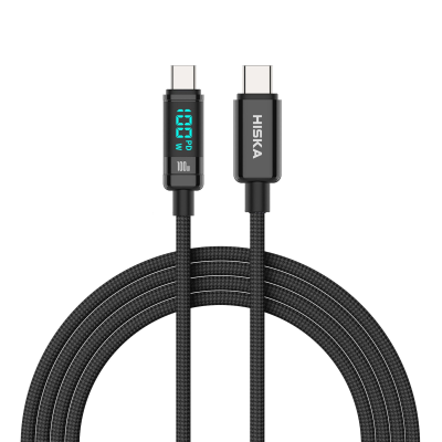 کابل تبدیل USB-C به USB-C هیسکا مدل LX-20CC طول 1 متر