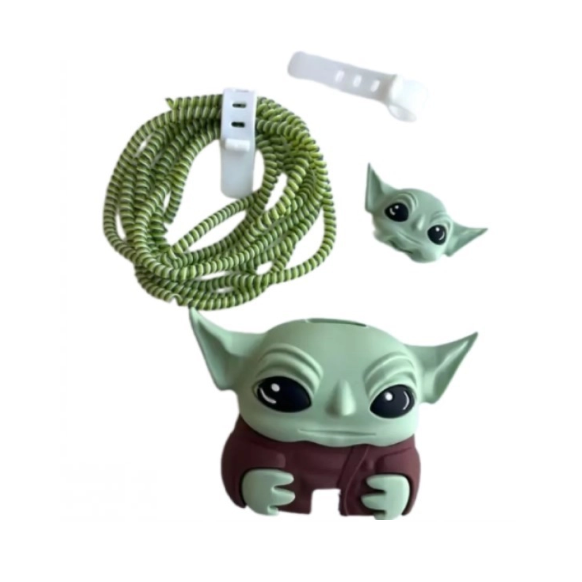 محافظ کابل مدل بیبی یودا به همراه محافظ شارژ دیواری