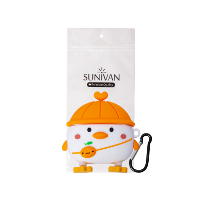 کاور کیس اپل ایرپاد 1 - 2 سانیوان مدل عروسکی فانتزی طرح جوجه کدویی