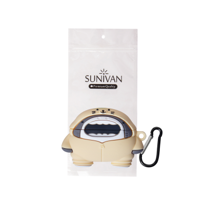 کاور سانیوان مدل عروسکی فانتزی طرح کوسه مناسب برای کیس اپل ایرپاد 1 / 2