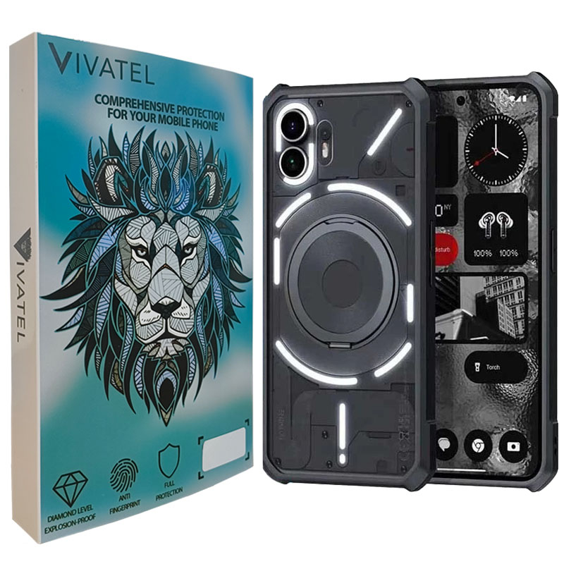 کاور گوشی ناتینگ فون 2 ویواتل مدل XUNOD 360 Magnetic کاور ویواتل مدل XUNOD 360 Magnetic مناسب برای گوشی موبایل ناتینگ فون 2