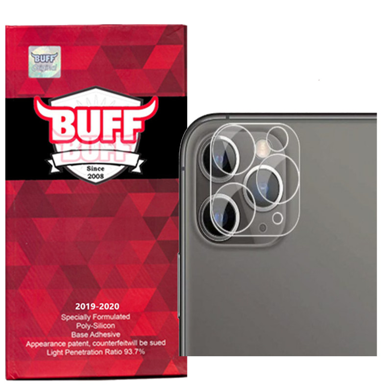 محافظ لنز دوربین گوشی اپل iPhone 11 Pro بوف مدل Clear 