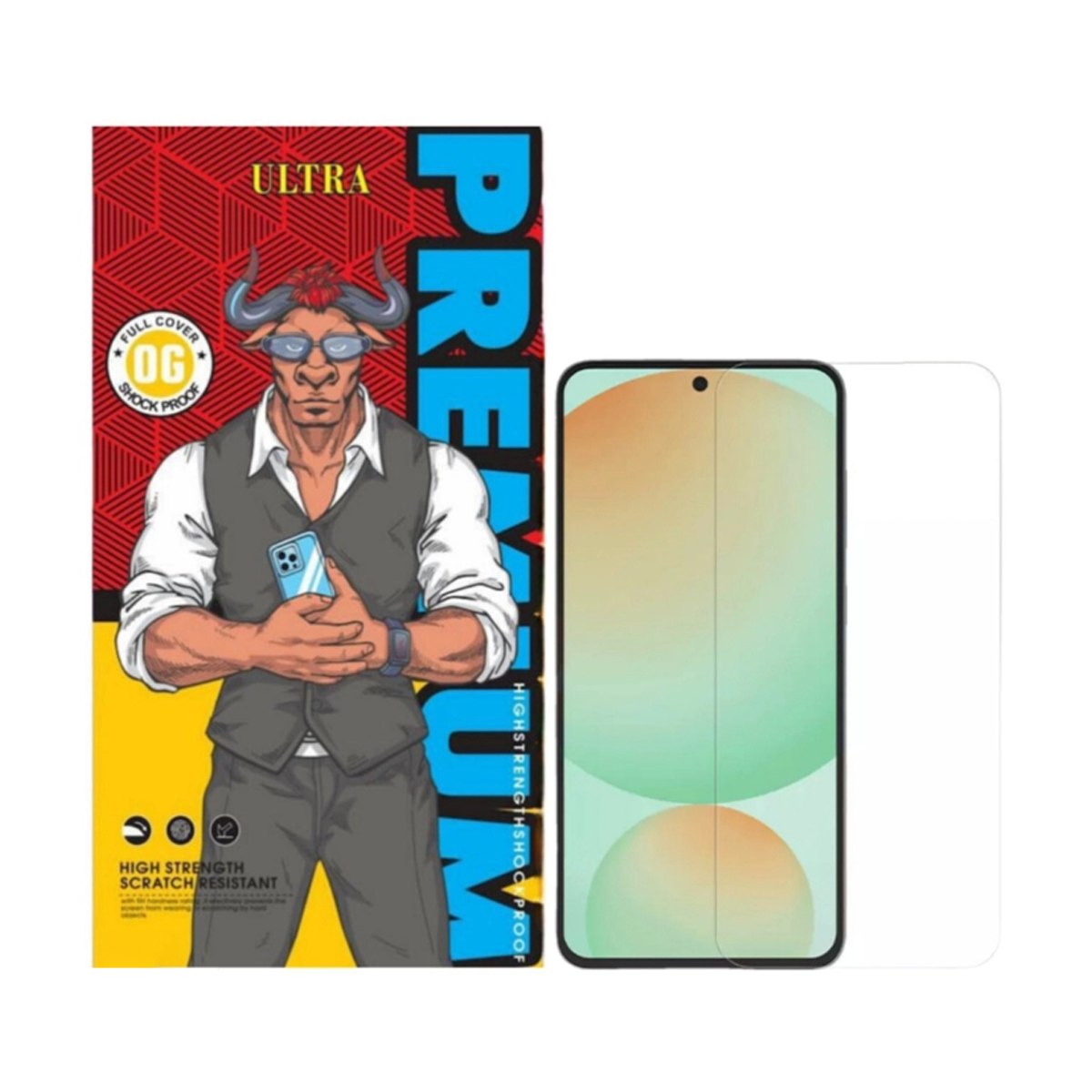 محافظ صفحه نمایش گوشی سامسونگ Galaxy S24 FE اولترا مدل بدون حاشیه Transparent