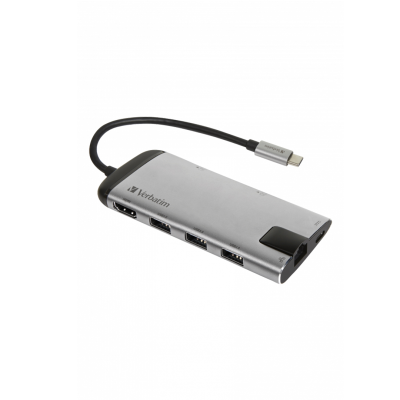 هاب 8 پورت USB-C ورباتیم مدل 49142